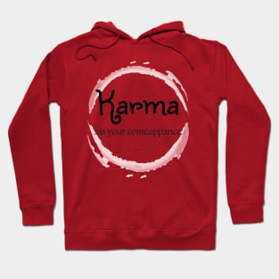 Karma pink Hoodie